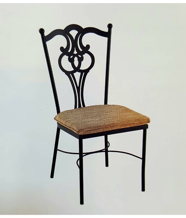 ASIENTO TRENZADO METÁLICO PARA COJÍN