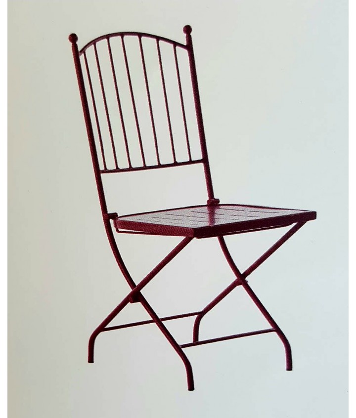 ASIENTO CON CHAPA METÁLICA RANURADA 