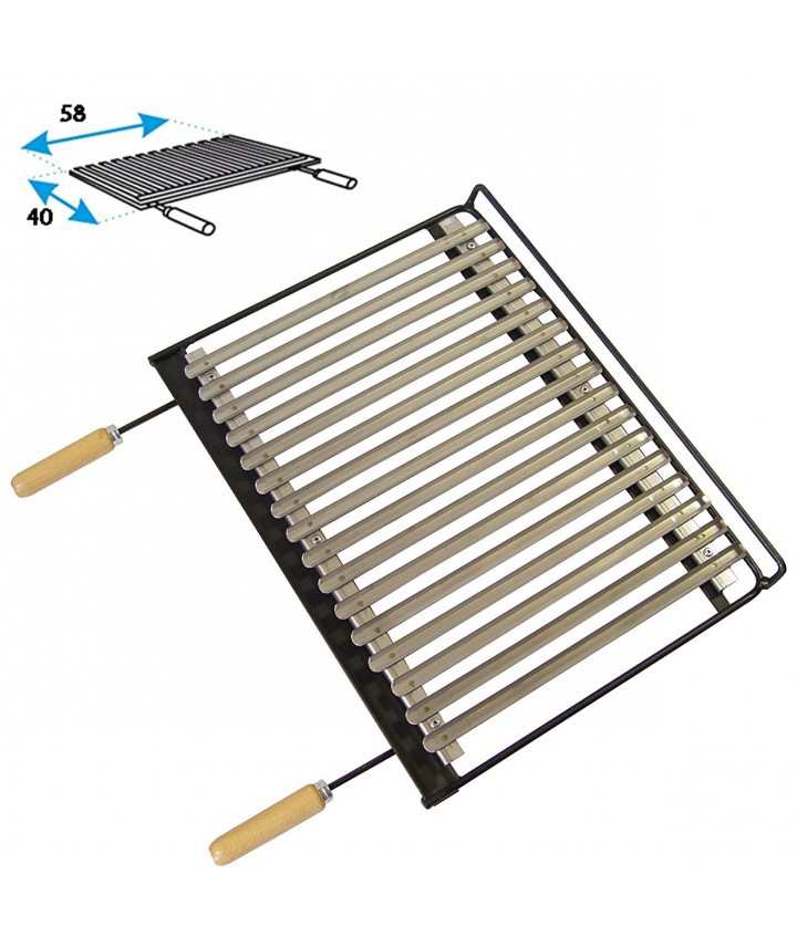 PARRILLA PARA BARBACOA INOX