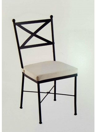 ASIENTO TRENZADO METÁLICO PARA COJÍN