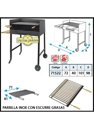 BARBACOA CON PARRILLA 